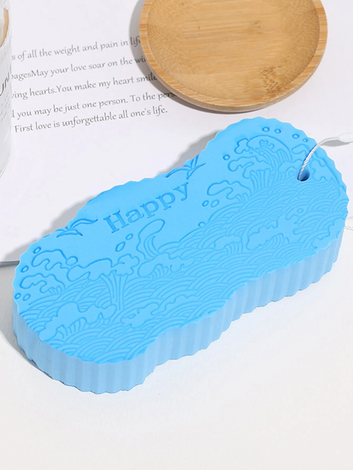 1pc Bath Exfoliating Sponge