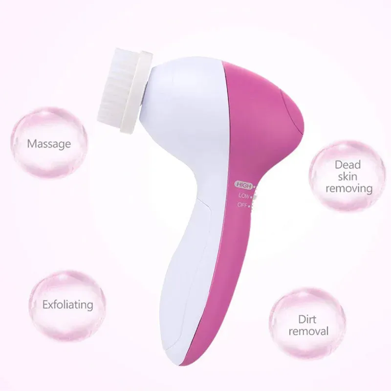 5 in 1 silicone cleanser, Deep Cleanser, pore cleanser, facial massage, skin care, waterproof makeup brush 2023 new