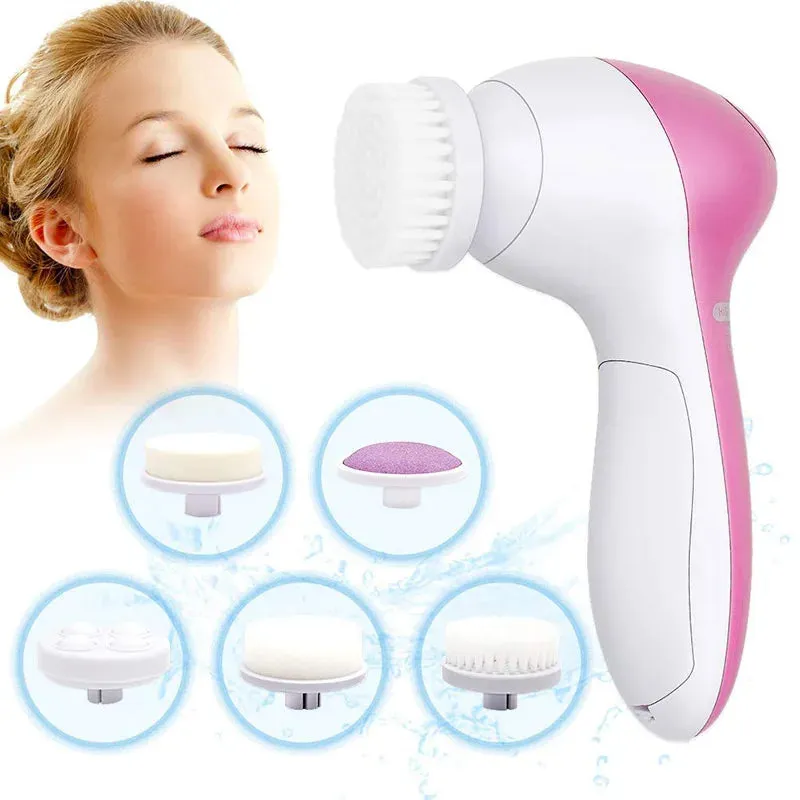 5 in 1 silicone cleanser, Deep Cleanser, pore cleanser, facial massage, skin care, waterproof makeup brush 2023 new