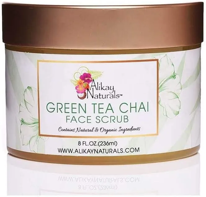 Alikay Naturals Green Tea Chai Face Scrub 236ml