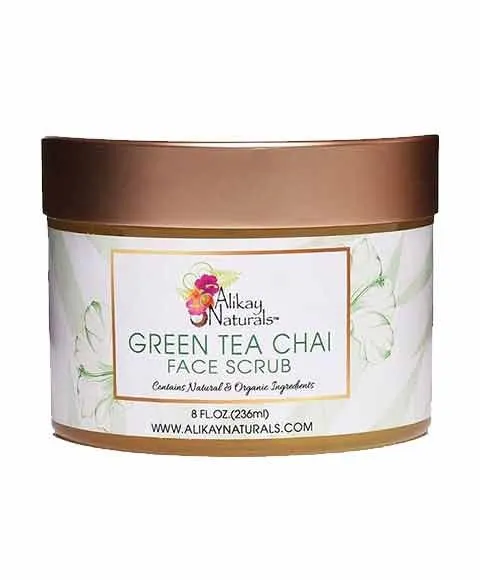 Alikay Naturals Green Tea Chai Face Scrub 236ml