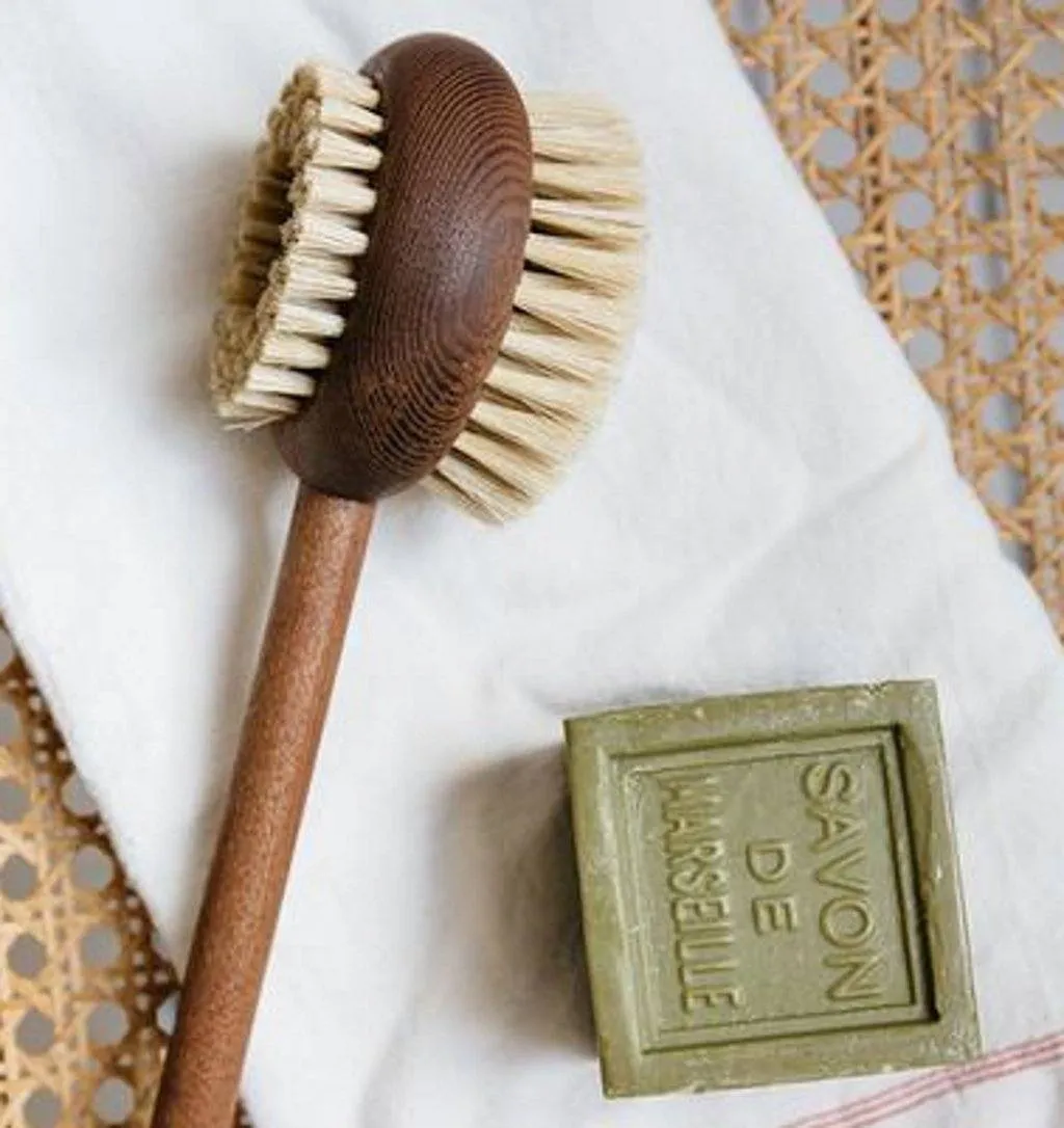 Ash Wood Bath and Body Brush