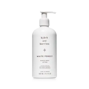 Björk & Berries Hand & Body Lotion WHITE FOREST (400ml)