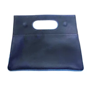 Blue Ridge Leather Bag in Navy