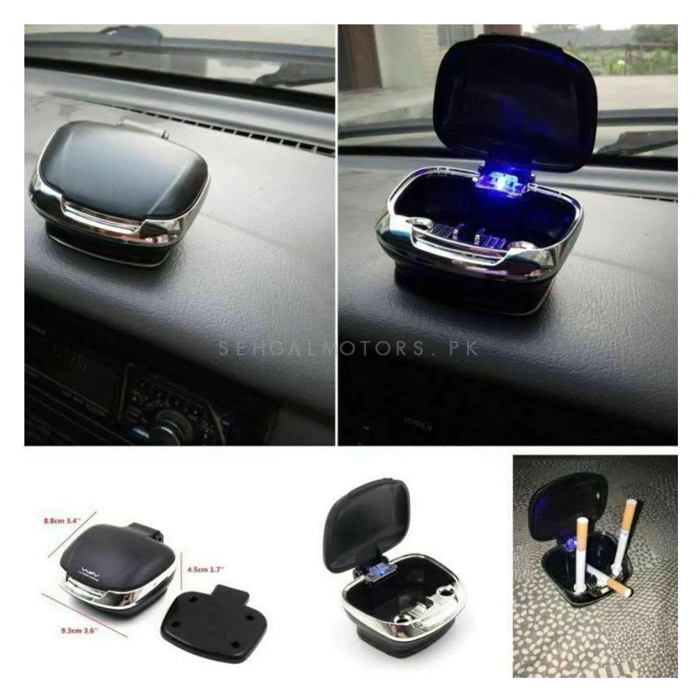 Car Luxurious Dashboard LED Ashtray