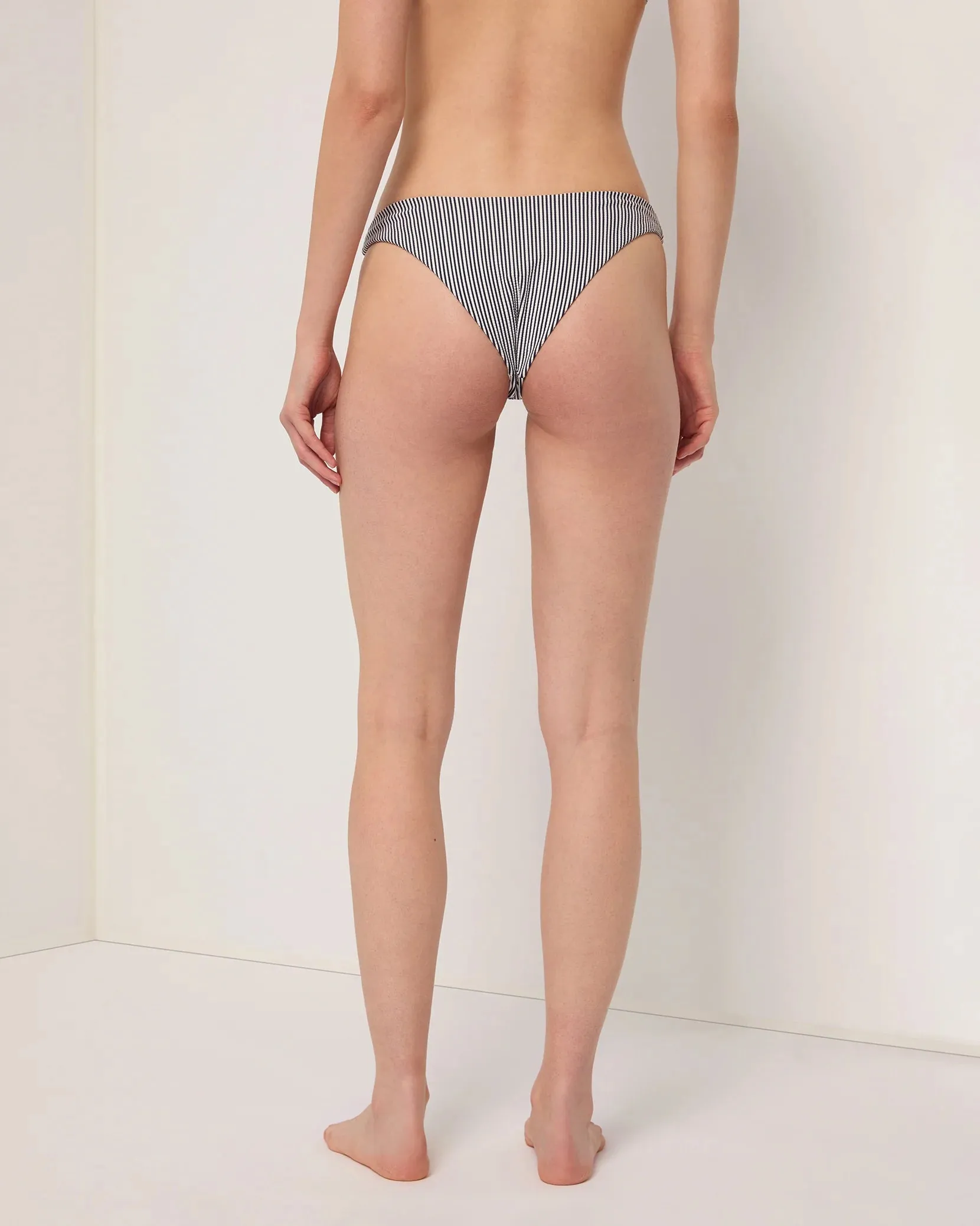 Chiara Bikini Bottom Deep Navy White