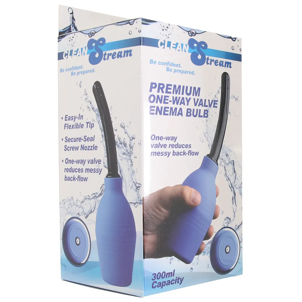 Clean Stream Premium One-Way Valve Enema