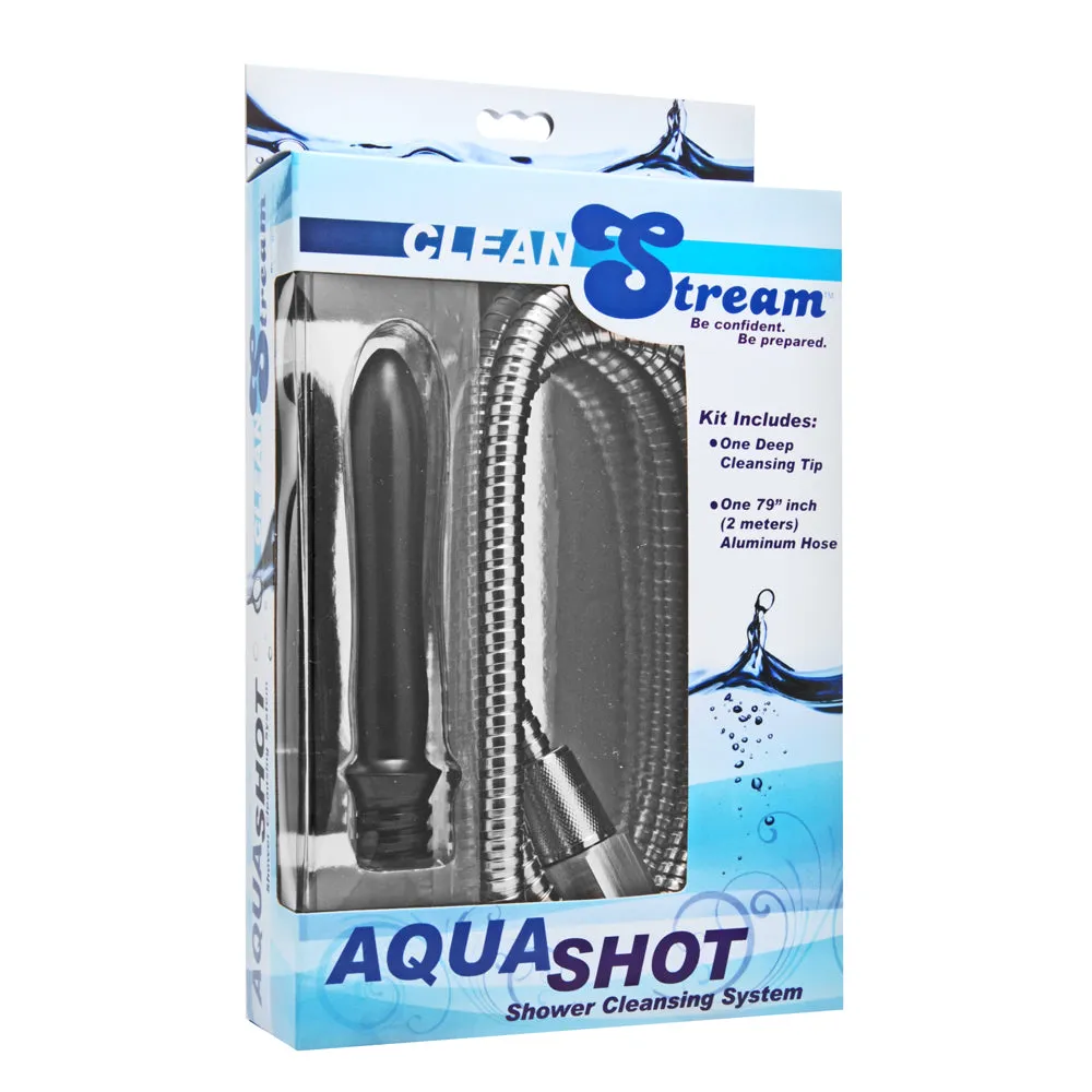 CleanStream Aqua Shot Shower Cleansing Anal Enema System