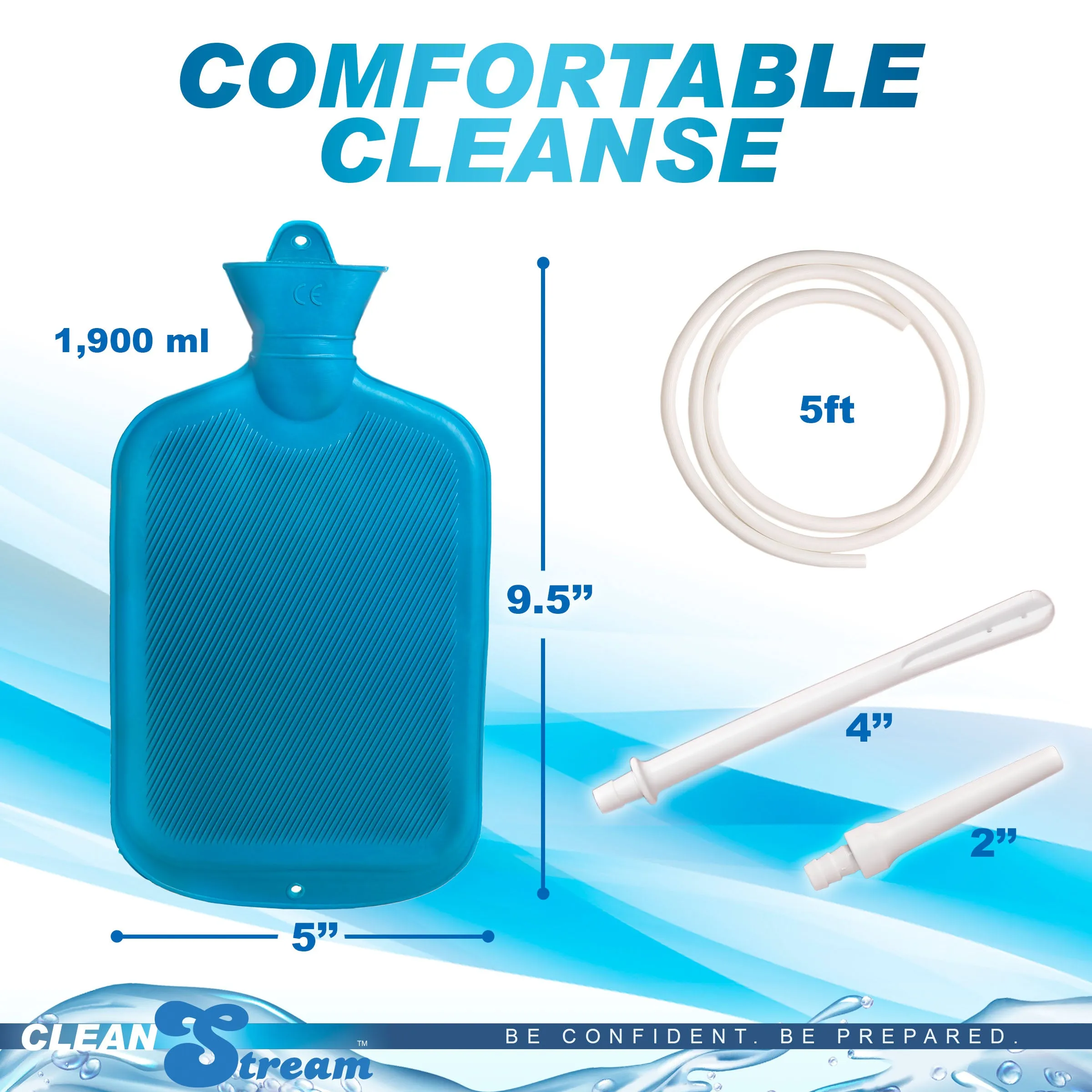 CleanStream Water Bottle Cleansing Kit