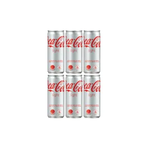 Coca Cola Light Drink imported 300ml (Imported) - [Pack of 6]