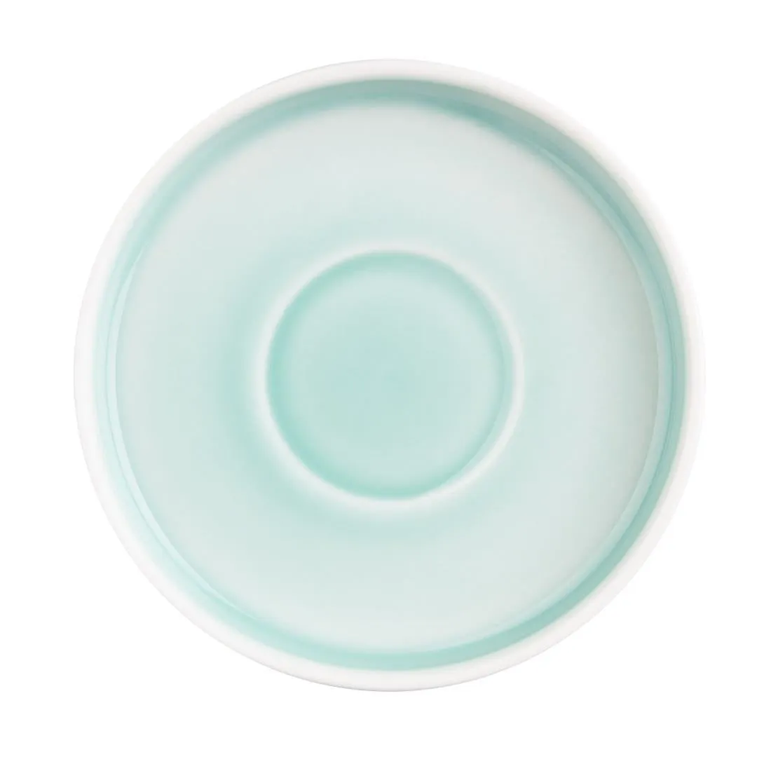 CU441 Olympia Fondant Saucer Mint - 115mm 4 1/2" for CU440 (Box 6)