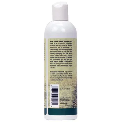 Davis Pure Planet Herbal Shampoo, 12 oz