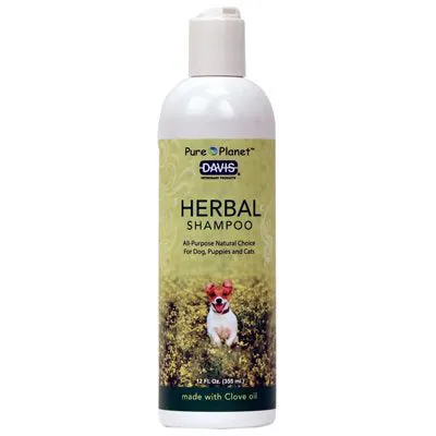 Davis Pure Planet Herbal Shampoo, 12 oz