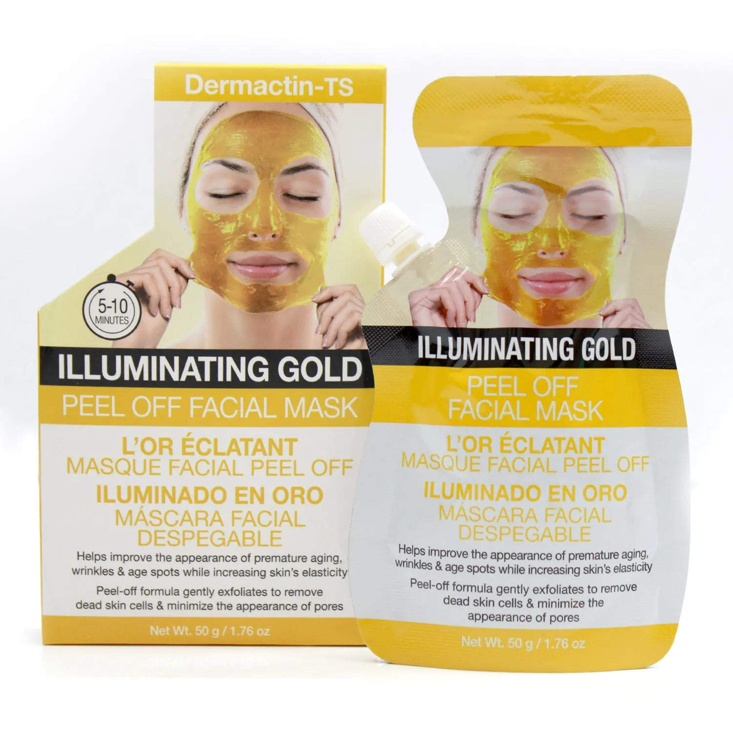 Dermactin-TS Peel Off Facial Mask Collection 3-PC Set