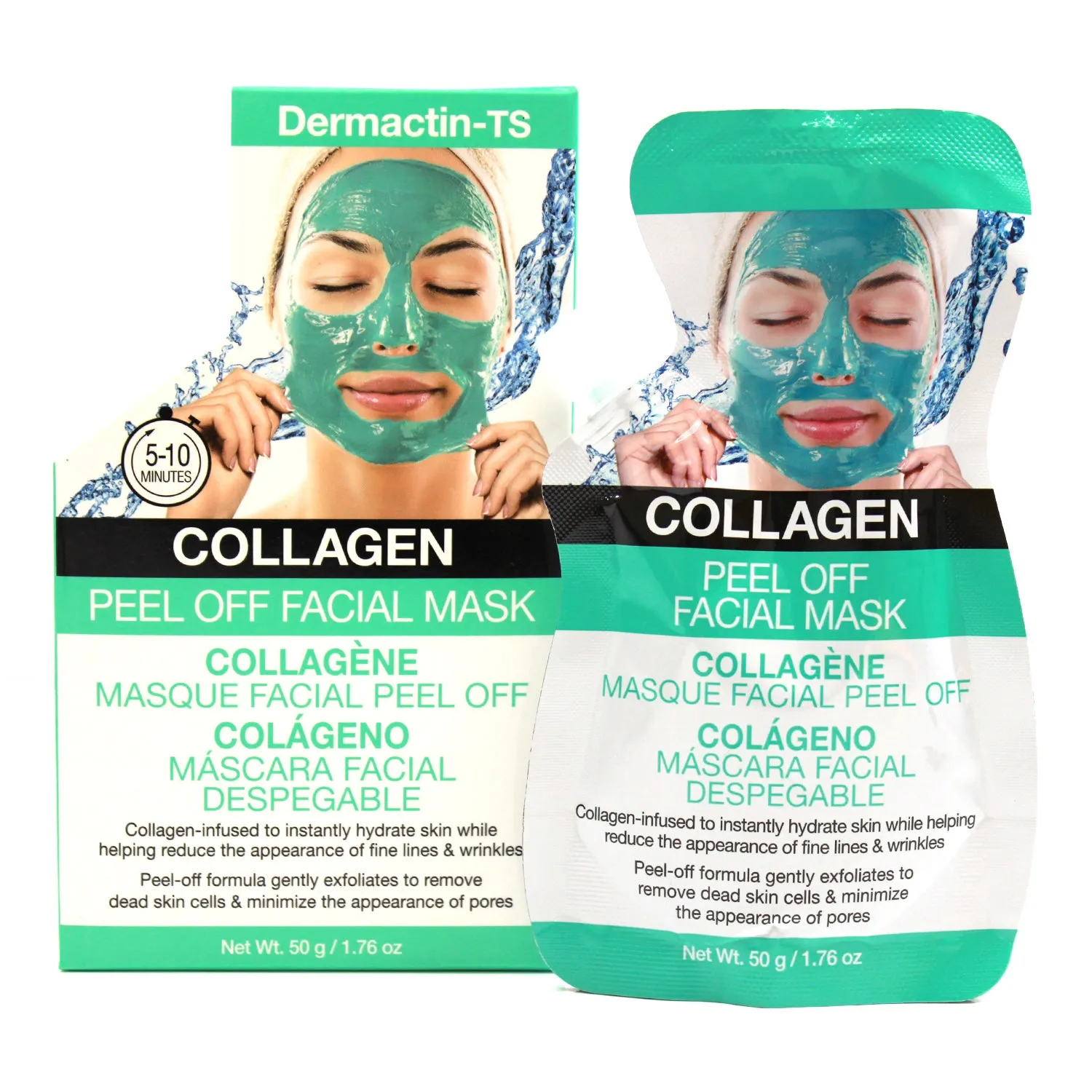 Dermactin-TS Peel Off Facial Mask Collection 3-PC Set