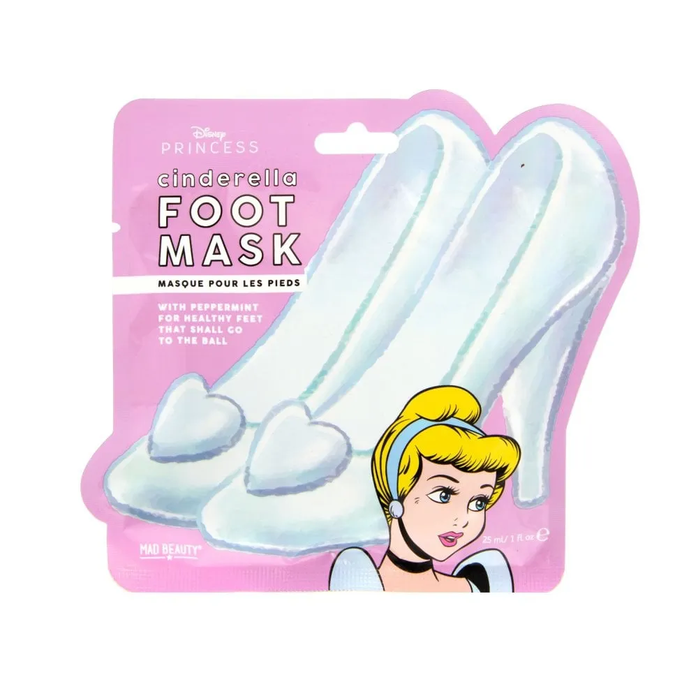 Disney Cinderella Foot Mask by Mad Beauty