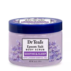 Dr. Teal's Epsom Salt Body Scrub Soothe & Sleep with Lavender - 16 Oz