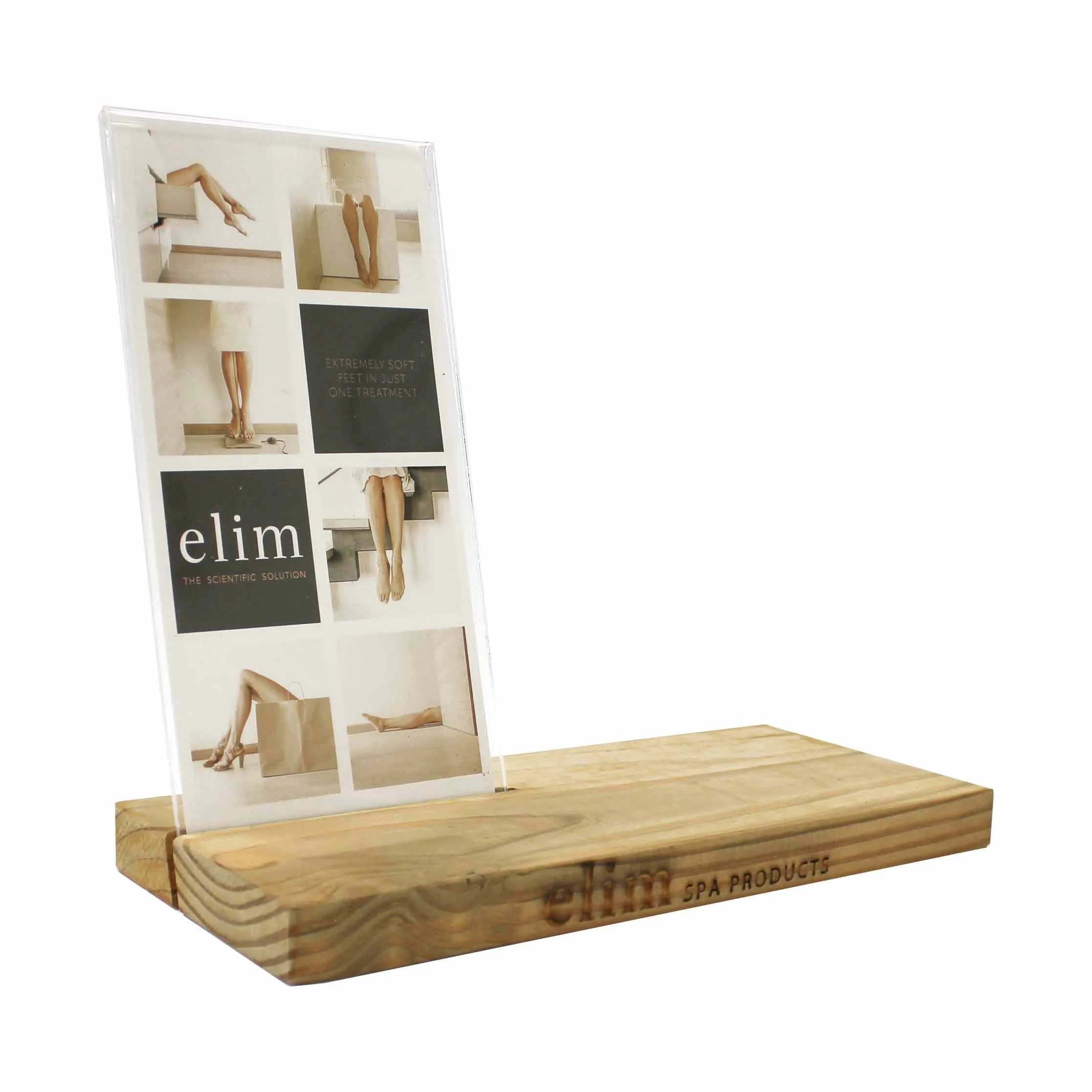 Elim Gold Spritz Retail Stand with 6 Gold Spritz