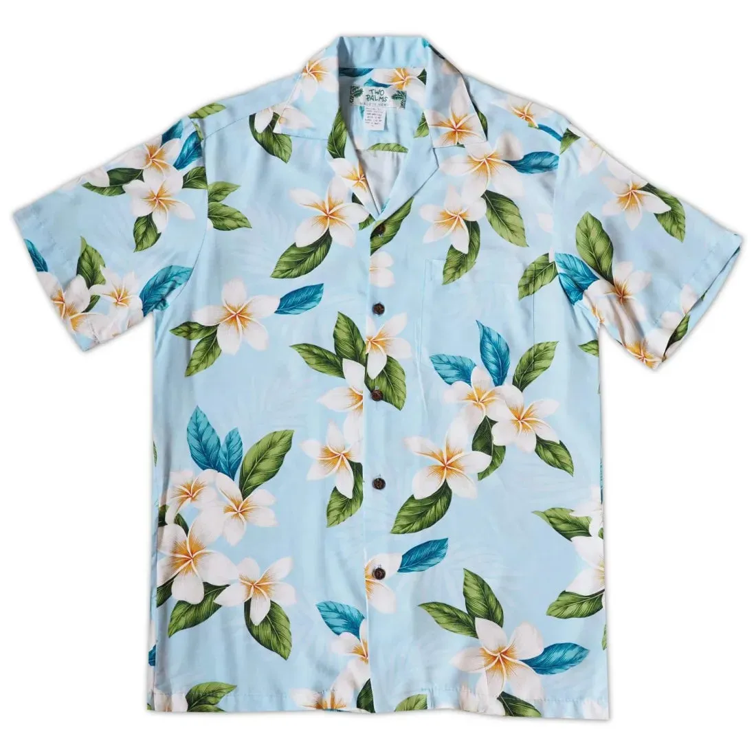 Escape Blue Hawaiian Rayon Shirt