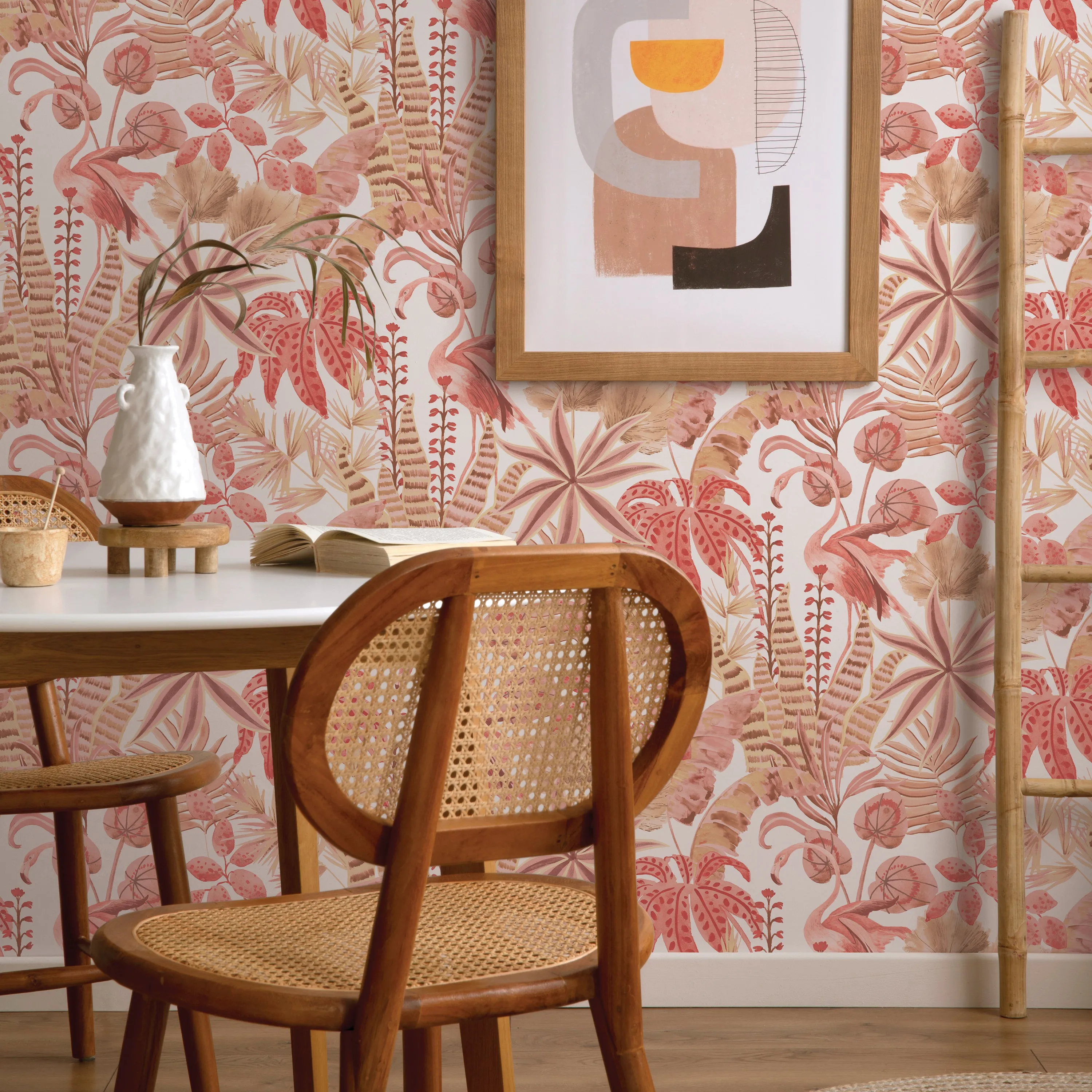 Flamingo Daydream Peel and Stick Wallpaper