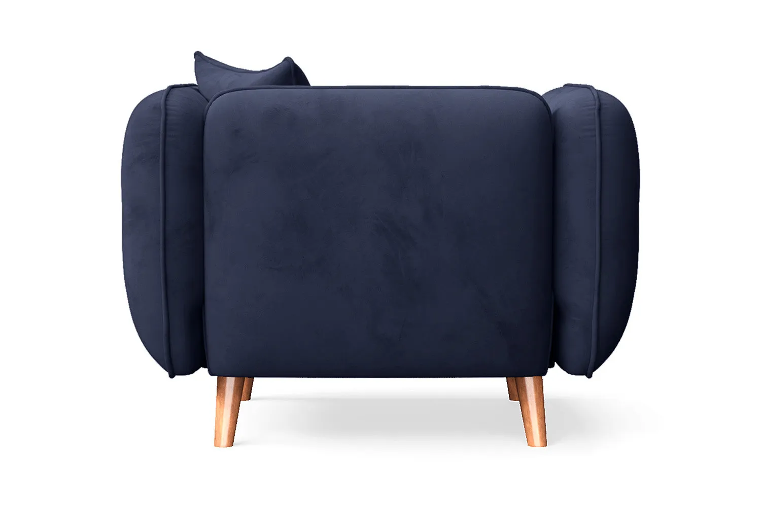 Florence Armchair Dark Blue Velvet