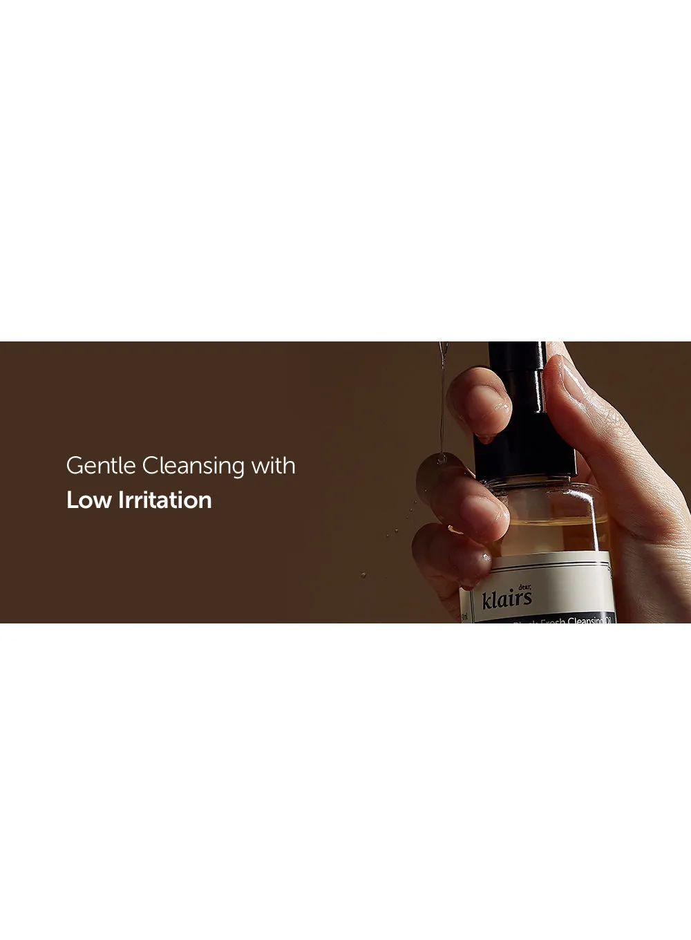 Gentle Black Fresh Cleansing Oil (150ml)