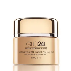 GLO24K Detoxifying 24k Facial Peeling Gel 50ml