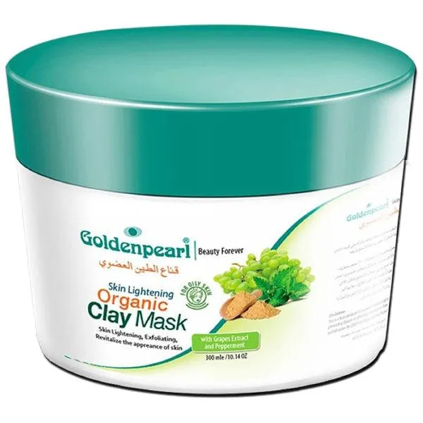 GOLDEN PEARL SKIN ORGANIC CLAY MASK JAAR 300ML