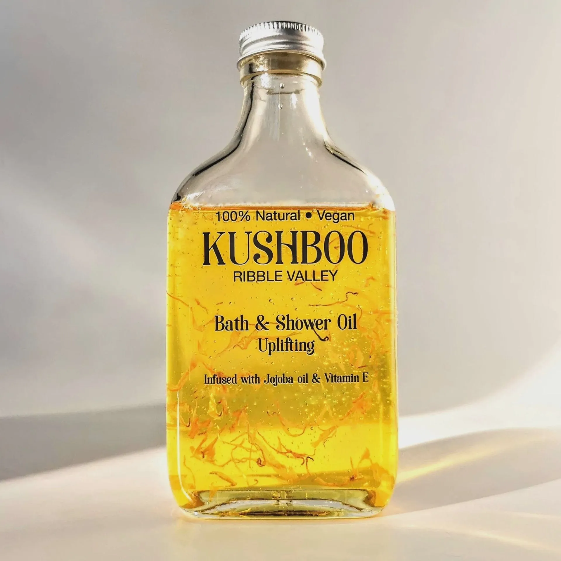 Kushboo Natural Invigorating Bath & Shower Oil Tall Bottle