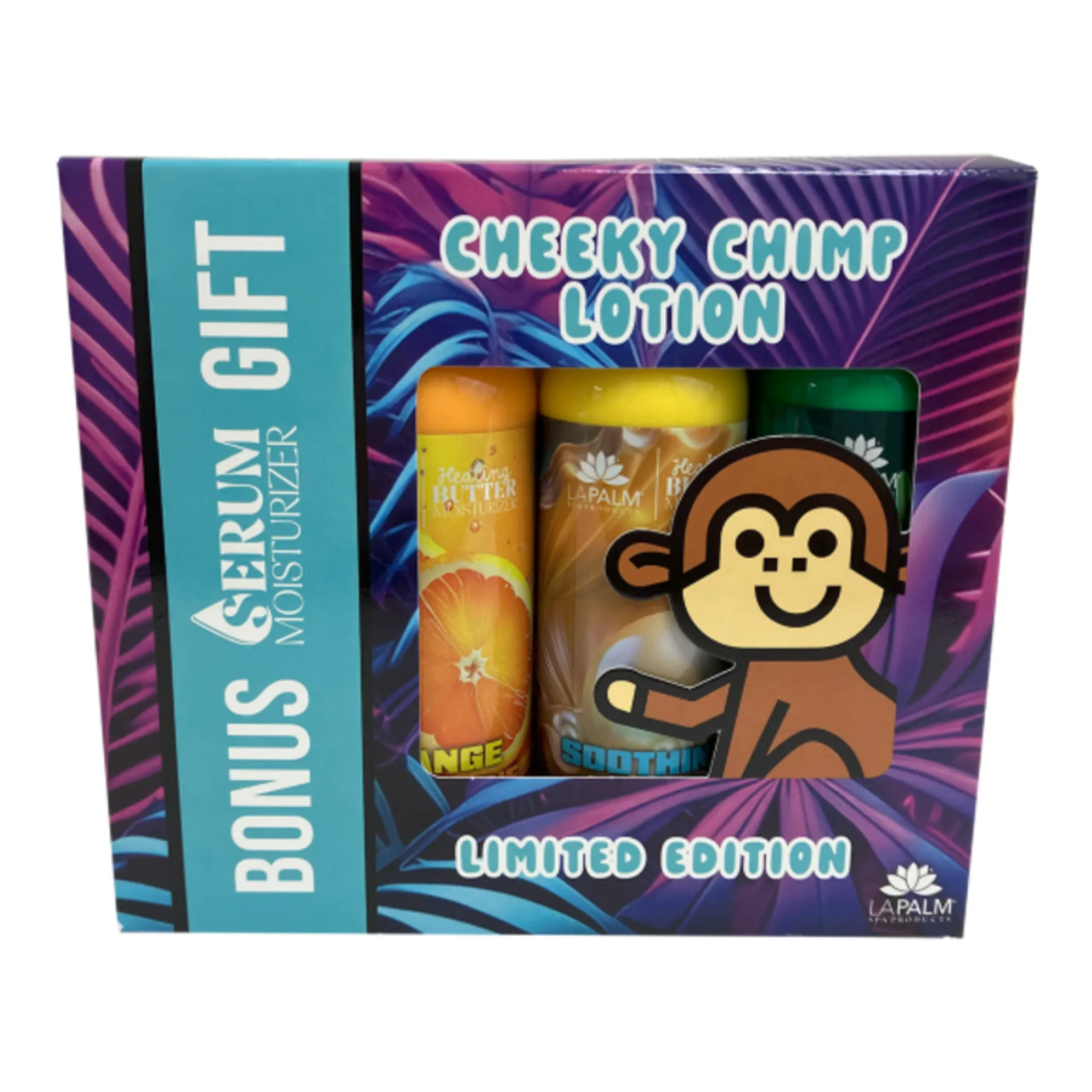 Lapalm Holiday Lotion Gift Box - Cheeky Chimp