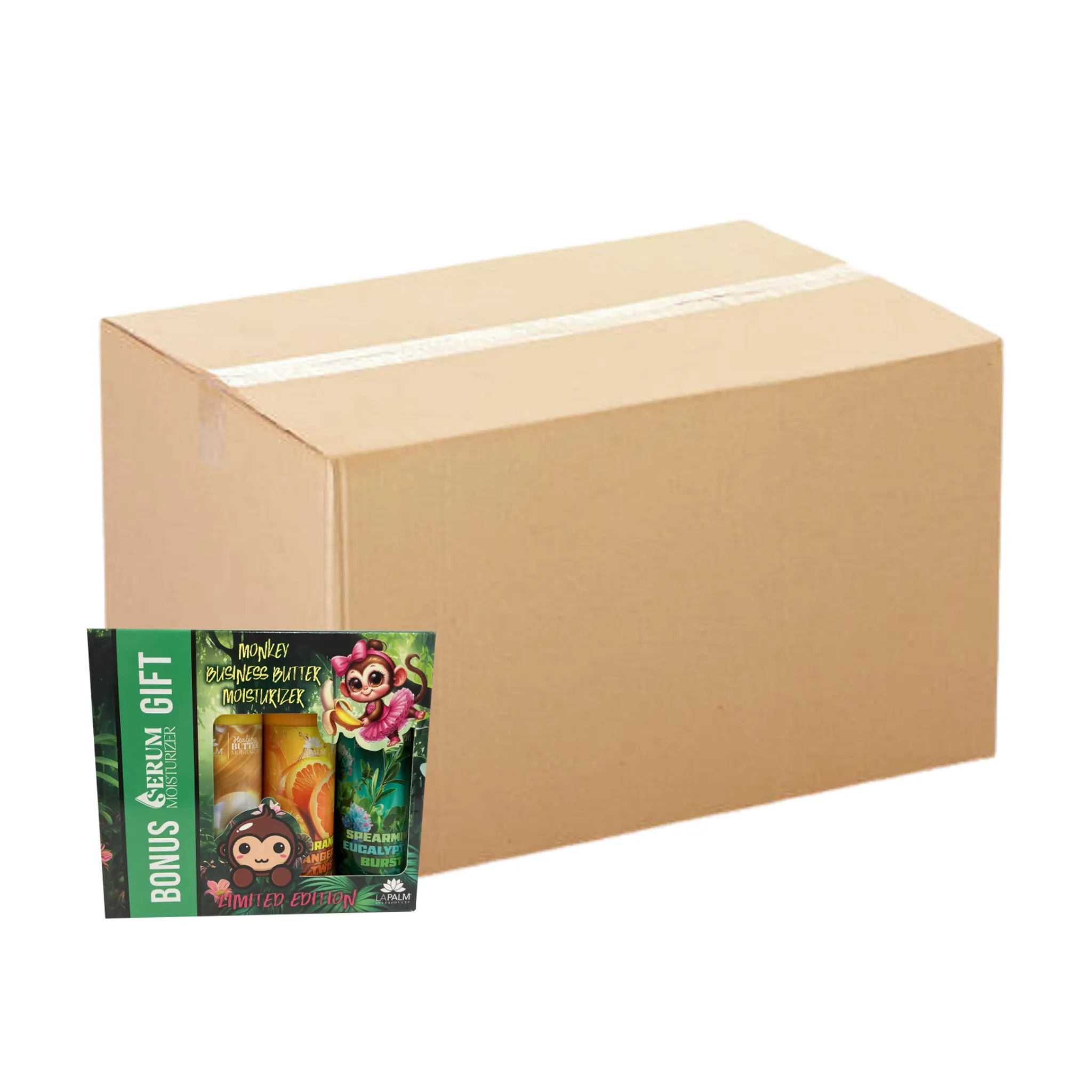 Lapalm Holiday Lotion Gift Box - Monkey Business