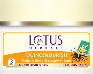 Lotus Herbals Quincenourish Quince Seed Nourishment Massage Cream, 50g