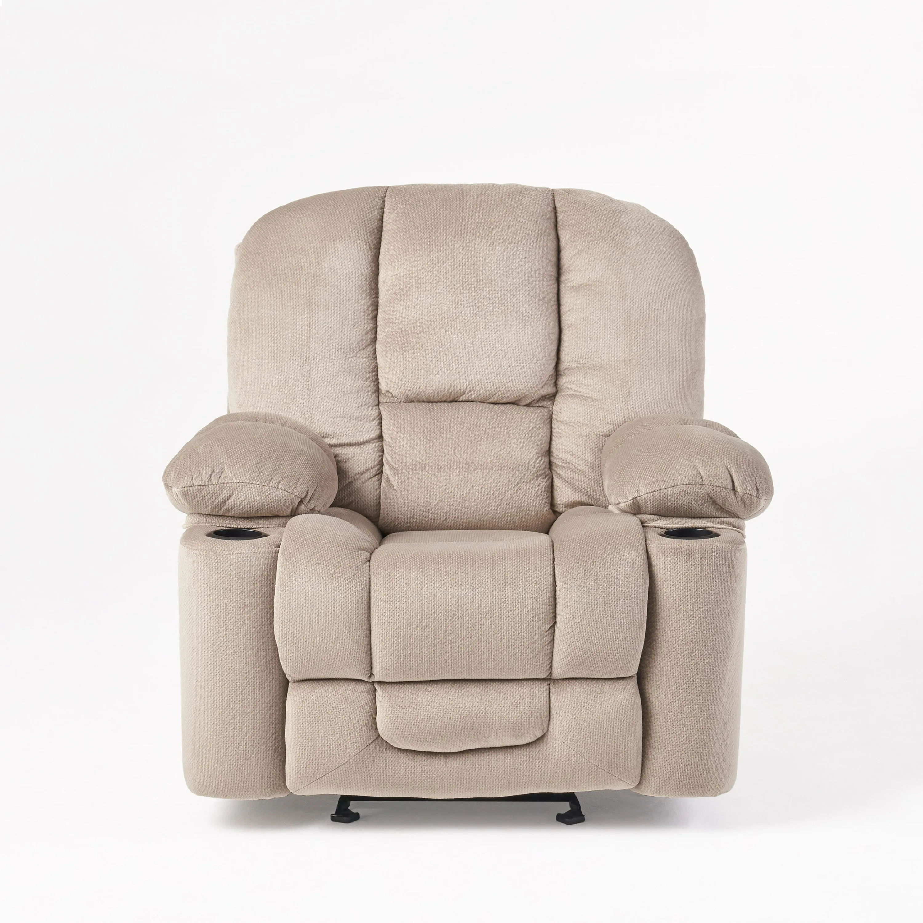 Luxurious Manual Recliner Chair - Coffee