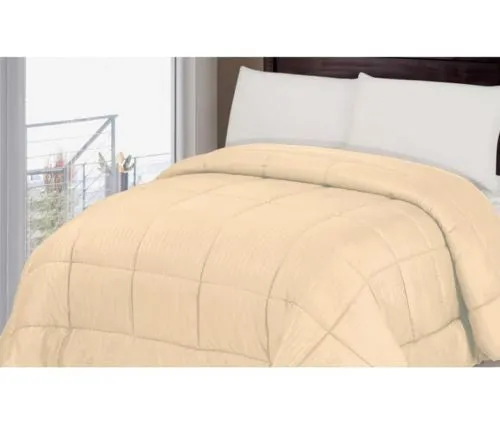 Luxurious Soft Reversible Comforter, Embossed Dobby Stripe