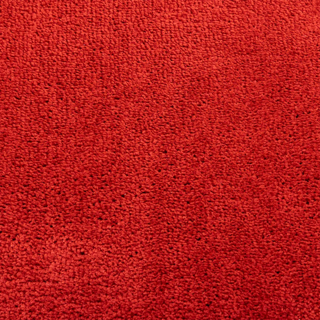 Luxurious vidaXL Rug OVIEDO - Soft Short Pile Red Ø280 cm - Durable & Easy to Clean