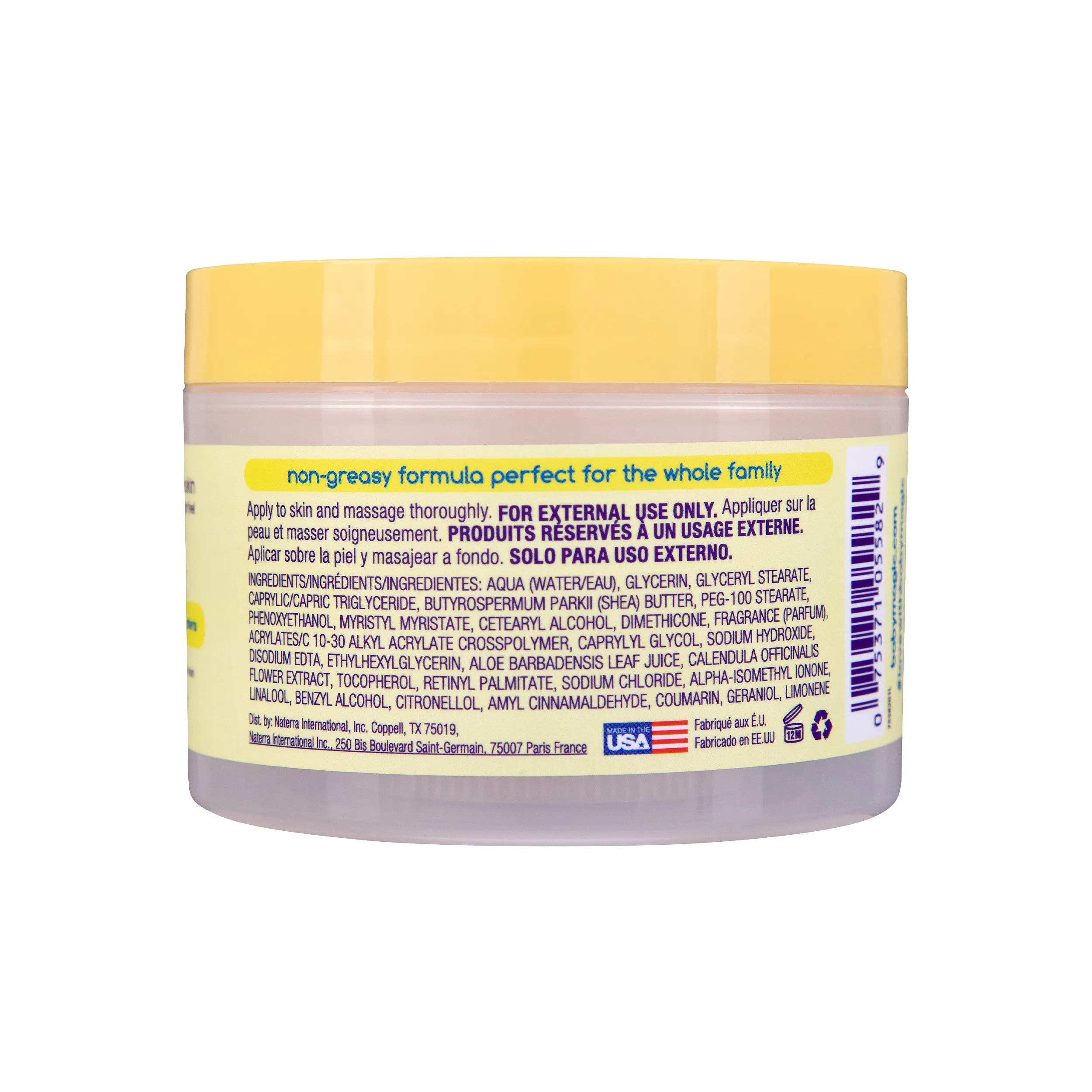 moisturizing creamy whipped butter