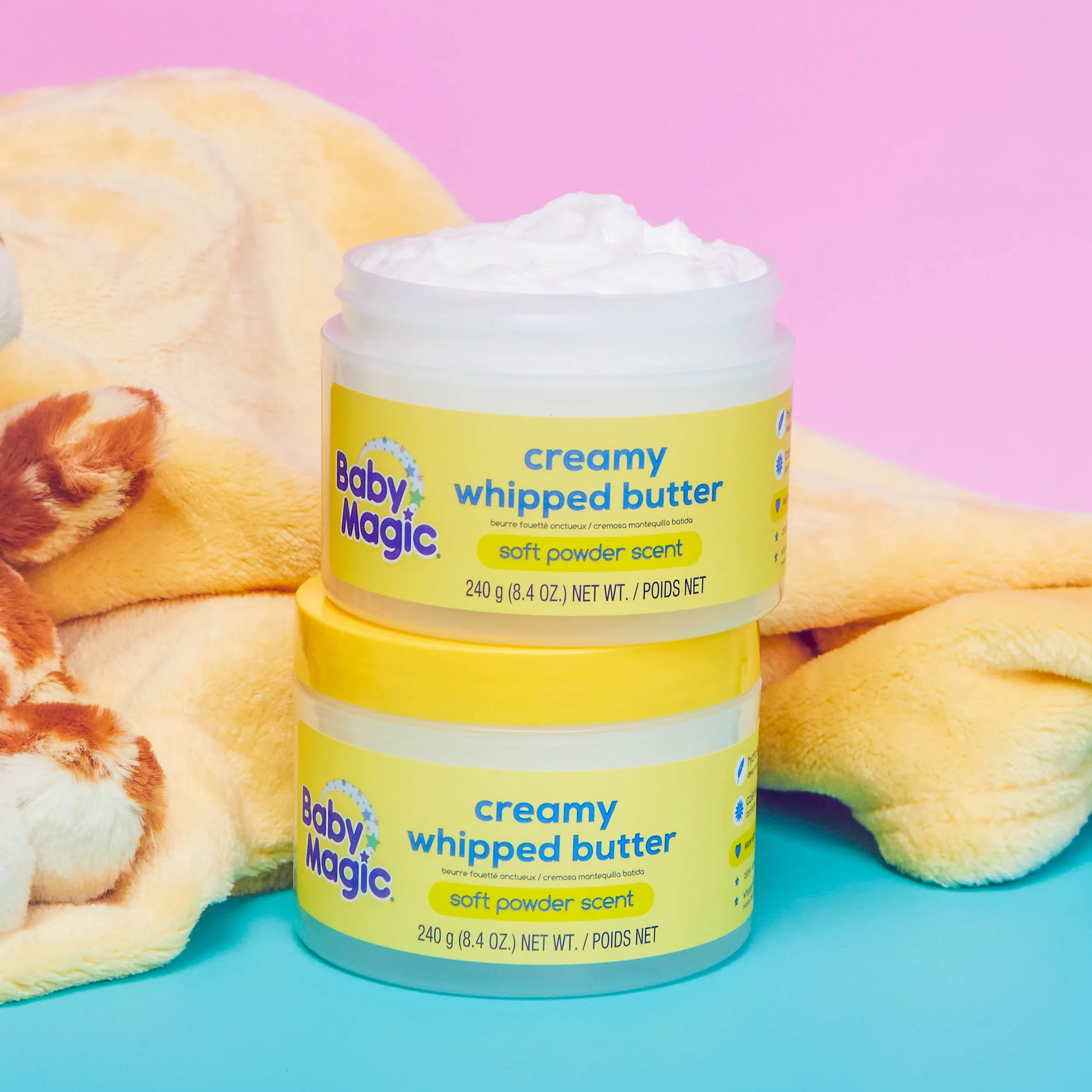 moisturizing creamy whipped butter