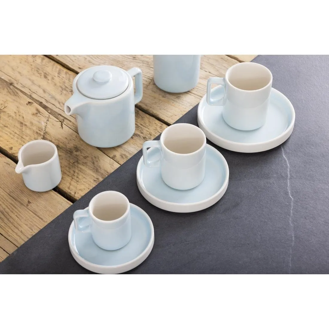 Olympia Fondant Cups Aqua 168ml (Pack of 6) - CU184