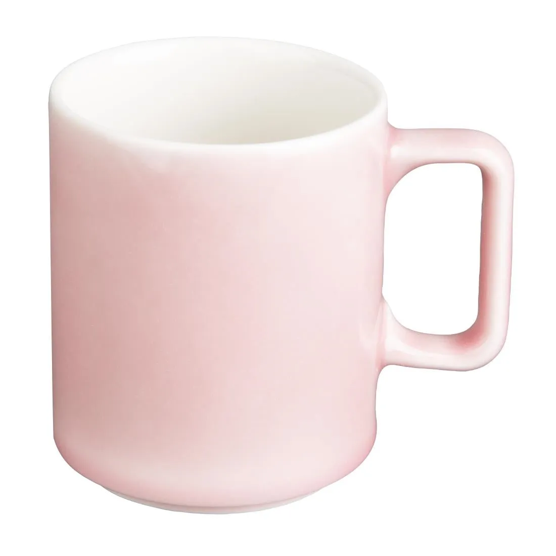 Olympia Fondant Mugs Pink 340ml (Pack of 6) - CU454