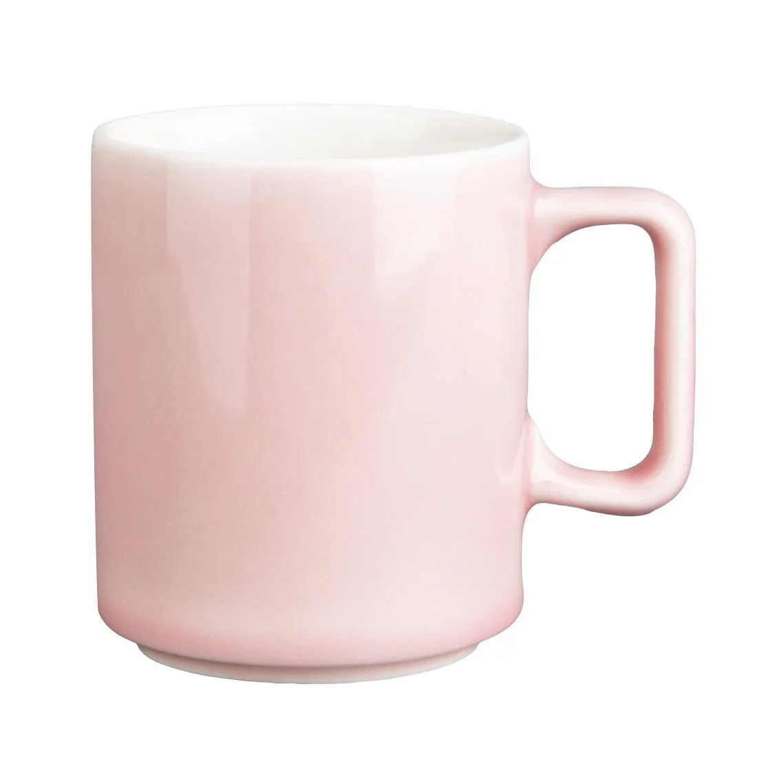 Olympia Fondant Mugs Pink 340ml (Pack of 6) - CU454