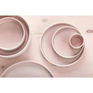 Olympia Fondant Plate Pink - 215mm 8 1/2" (Box 6)