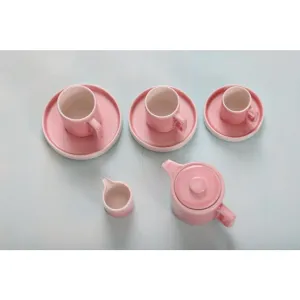 Olympia Fondant Saucer Pink - 152mm 6" for CU462 (Box 6)