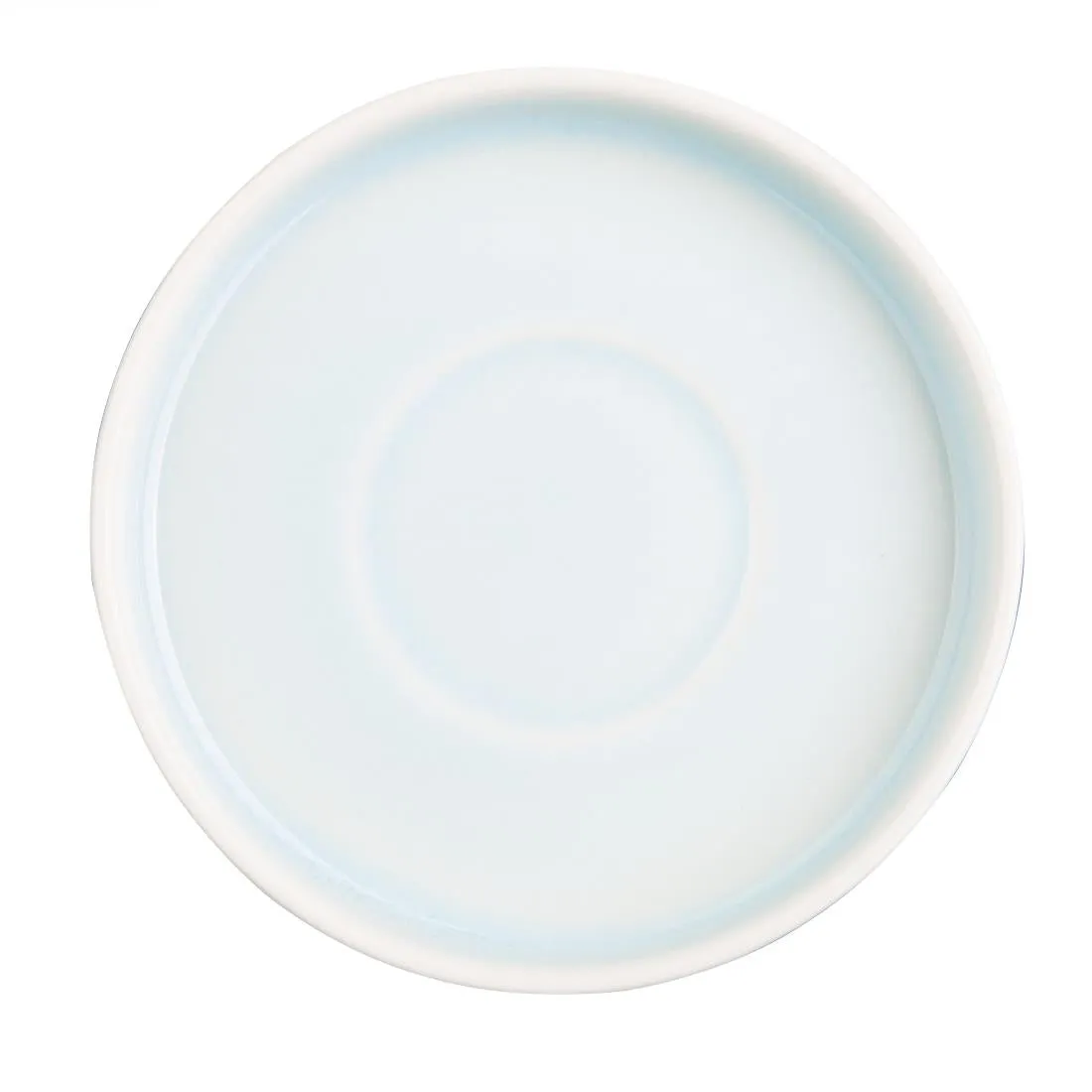 Olympia Fondant Saucers Aqua 136mm (Pack of 6) - CU185