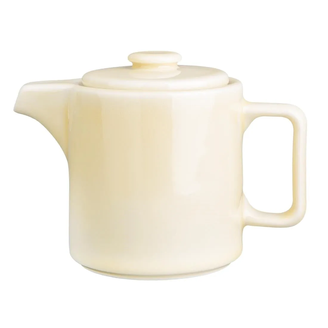 Olympia Fondant Tea Pots Lemon 450ml (Pack of 2) - CU421