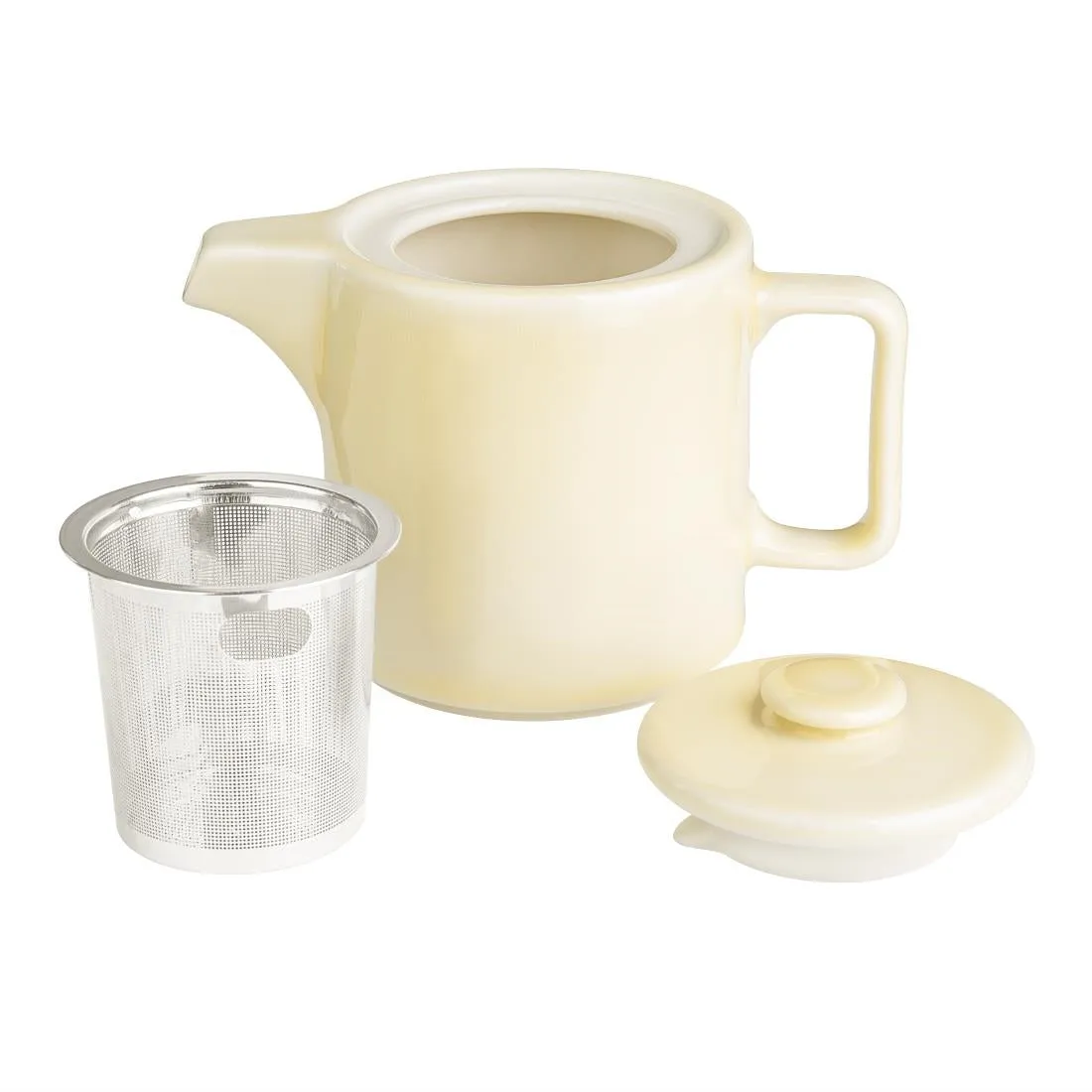 Olympia Fondant Tea Pots Lemon 450ml (Pack of 2) - CU421