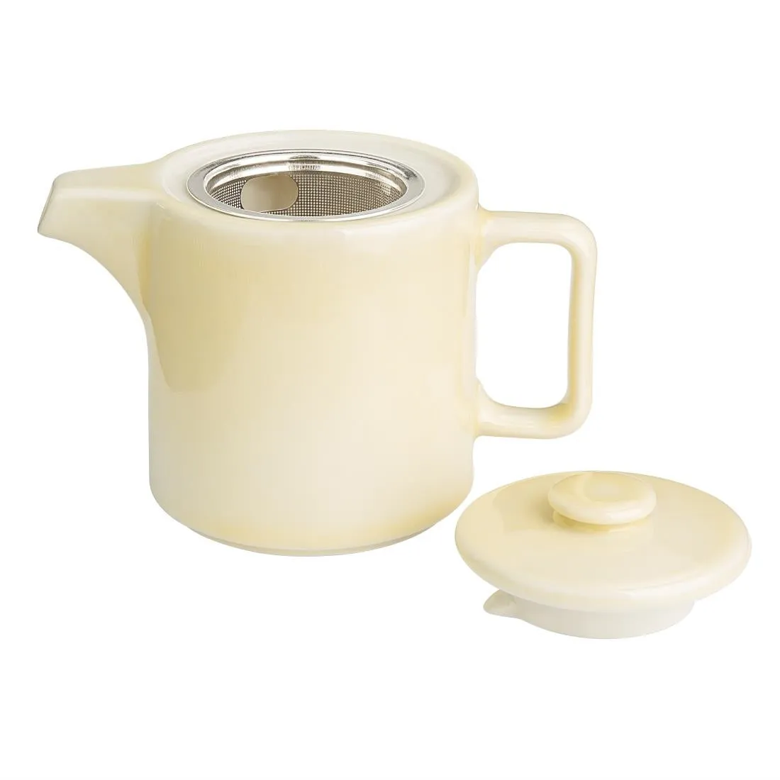 Olympia Fondant Tea Pots Lemon 450ml (Pack of 2) - CU421