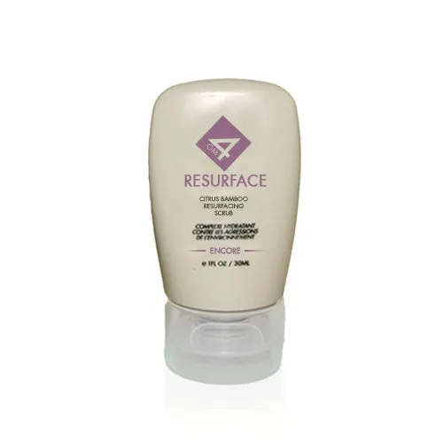 Organic Male OM4 Resurface: Citrus Bamboo Resurfacing Scrub