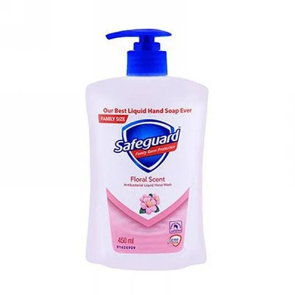 SAFEGUARD FLORAL SCENT HAND WASH 420ML