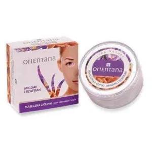 Saffron | ORIENTANA Mask of clay Almond and Saffron 50g