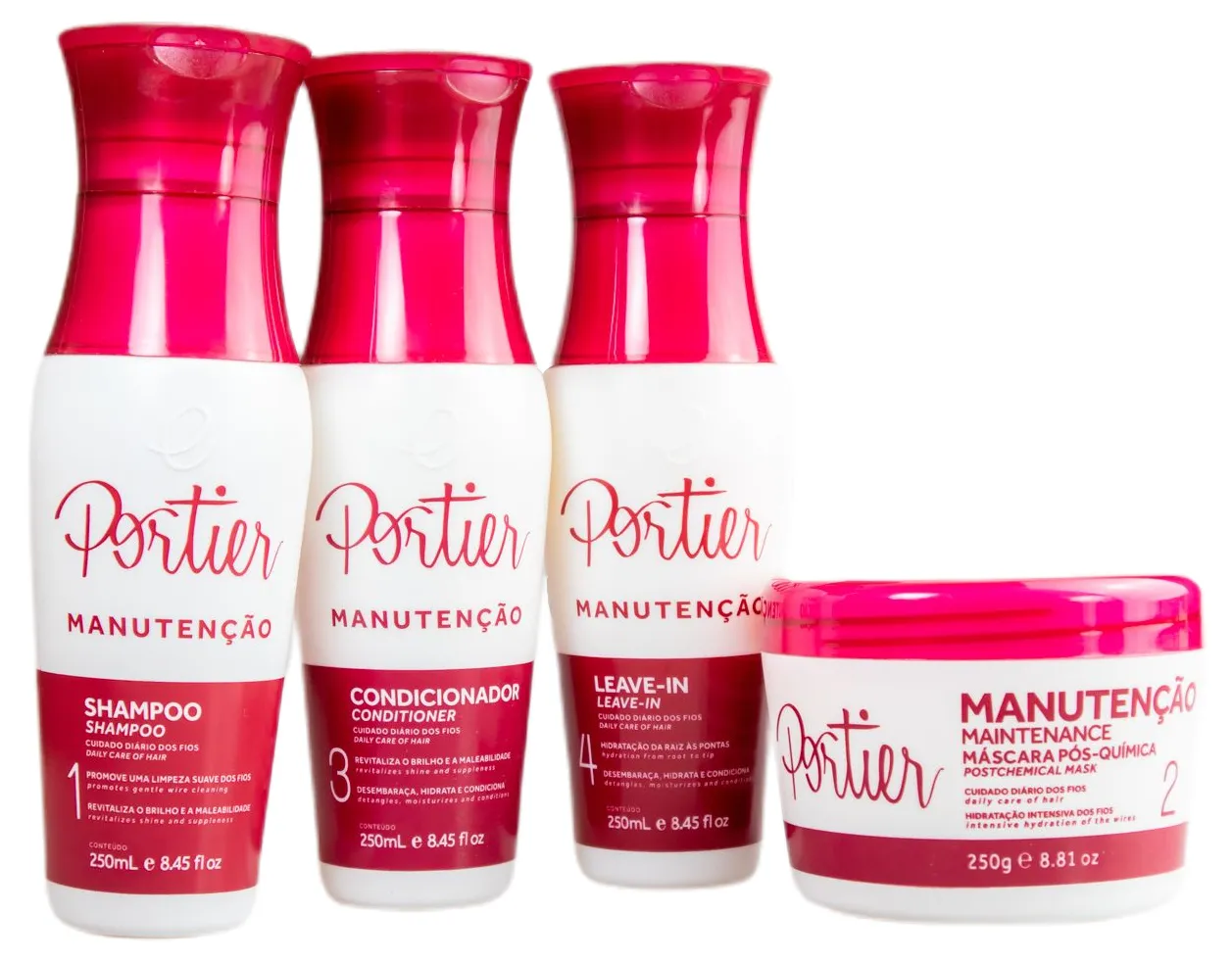 Shampoo, Conditioner, Leave In and Mask After Care Maitenances - Portier